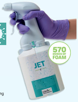 jet foam bottle